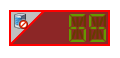 A component with the GW_COMM_OFF quality overlay